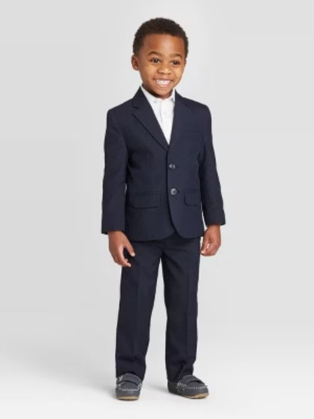 (EUC) Cat & Jack Toddler 2pc Blazer / Jacket & Pants Suit Set - Navy - Size: 2T